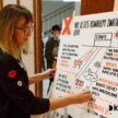 Dorota Kostowska tworzy graphic recording podczas TEDxSGH