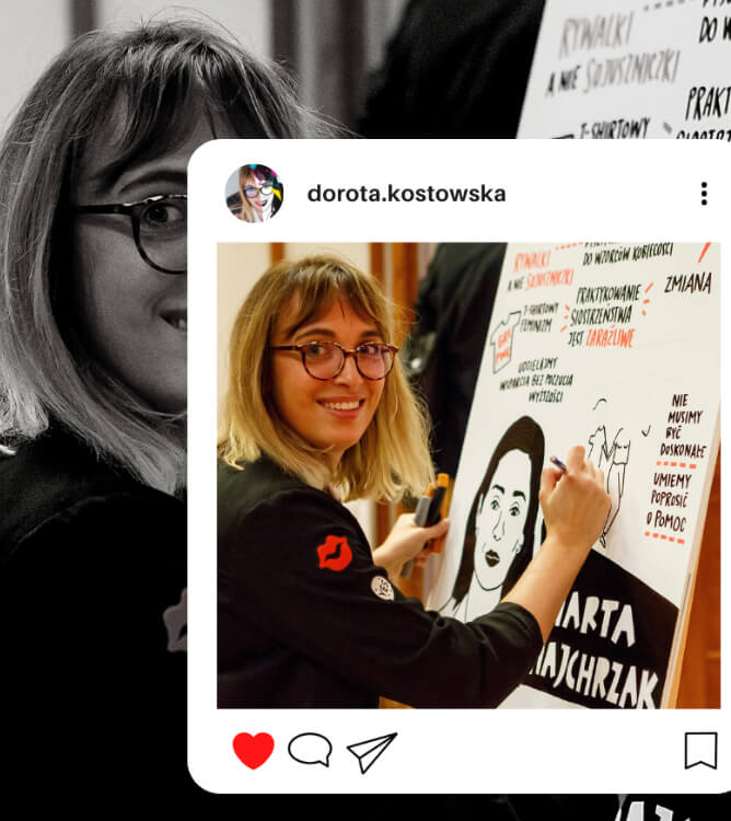 seria zdjęć Doroty Kostowskiej z konta na Instagramie